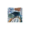 Coussin Porte-bagage Vélo Tissu Recyclé URBAN PROOF Bleu Vert 2 Coussin Porte-bagage Vélo Tissu Recyclé URBAN PROOF Bleu Vert -Gazelle Velo Boutique coussin porte bagage velo tissu recycle urban proof bleu vert
