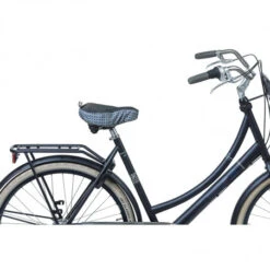 Couvre Selle BASIL Bohème Bleu Indigo -Gazelle Velo Boutique couvre selle basil boheme bleu indigo 2