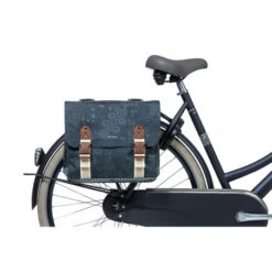 Double Sacoche Vélo BASIL Bohème 35L Bleu Indigo 11 Double Sacoche Vélo BASIL Bohème 35L Bleu Indigo -Gazelle Velo Boutique double sacoche velo basil boheme 35l bleu indigo 2