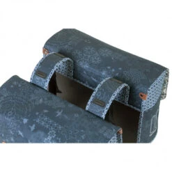 Double Sacoche Vélo BASIL Bohème 35L Bleu Indigo 14 Double Sacoche Vélo BASIL Bohème 35L Bleu Indigo -Gazelle Velo Boutique double sacoche velo basil boheme 35l bleu indigo 5