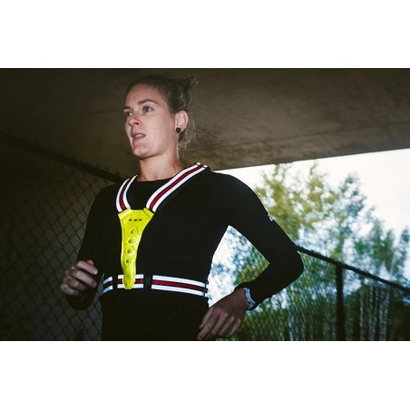 WOWOW Harnais 4 Leds Blanche+4 Leds Rouges Rechargeable Par USB 5 WOWOW Harnais 4 Leds Blanche+4 Leds Rouges Rechargeable Par USB – Image 3