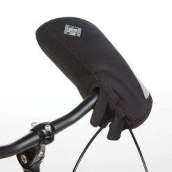 Manchons Vélo Noir TUCANO URBANO Pour Guidon City -Gazelle Velo Boutique manchons city tucano urbano noir 2