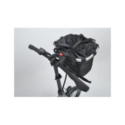 KLICKFIX Panier Avant Reisenthel Bikebasket 10 KLICKFIX Panier Avant Reisenthel Bikebasket -Gazelle Velo Boutique panier avant pliable noir bikebasket noir 1