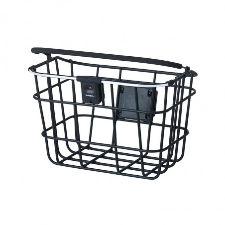 Panier Vélo Guidon Alu BASIL Bremen Avec LED 5 Panier Vélo Guidon Alu BASIL Bremen Avec LED – Image 3