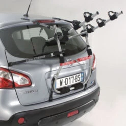 Porte Vélo Voiture 3 Vélos MOTTEZ Fixation Hayon 6 Sangles Ariane (compatible +360 Modèles)