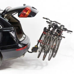 Porte Vélo Voiture Inclinable MOTTEZ Fixation Attelage Hercules 4 Vélos -Gazelle Velo Boutique porte velo voiture inclinable mottez fixation attelage hercules 4 velos 4