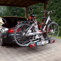 Porte-vélo Voiture Pliable Et Motorisé Pour Vélo électrique EUFAB Bike Lift -Gazelle Velo Boutique porte velo voiture pliable et motorise pour velo electrique eufab bike lift 1