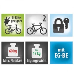 Porte Vélo Voiture Pliable EUFAB Fixation Attelage (2 Vélos) 16 Porte Vélo Voiture Pliable EUFAB Fixation Attelage (2 Vélos) -Gazelle Velo Boutique porte velo voiture pliable eufab fixation attelage 2 velos 6