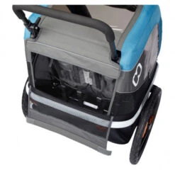 Remorque Vélo Poussette 2 Enfants HAMAX Avenida Citron -Gazelle Velo Boutique remorque velo 2 enfants hamax avenida citron 4