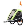 Remorque Vélo Poussette 1 Enfant HAMAX Avenida Citron