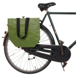 Sacoche Cabas Vélo COBAGS Bikezac 2.0 Vert