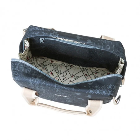 Sacoche De Guidon BASIL Bohème 8L Bleu Indigo 8 Sacoche De Guidon BASIL Bohème 8L Bleu Indigo – Image 6