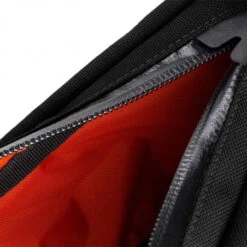 Sacoche Tube De Cadre Tissu Noir Attache Velcro Restrap -Gazelle Velo Boutique sacoche tube de cadre tissu noir attache velcro restrap 5