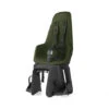 Siège Bébé Vélo Porte-bagage BOBIKE One Maxi Vert Foncé 9 à 22kg -Gazelle Velo Boutique siege bebe velo arriere bobike one maxi vert fonce 9 a 22kg