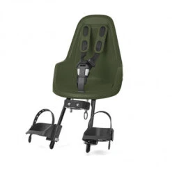 Siège Vélo Avant Bébé BOBIKE One Mini Vert Jusqu'à 15kg