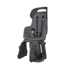 Siège Vélo Bébé Porte-bagage BOBIKE Go Maxi Gris Foncé 9 à 22kg
