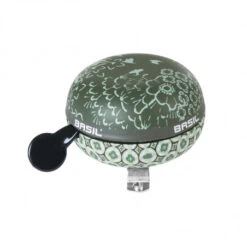 Sonnette Vélo BASIL 8cm Bohème Vert Forêt