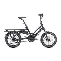 Vélo Cargo électrique Compact Tern HSD S8i Black