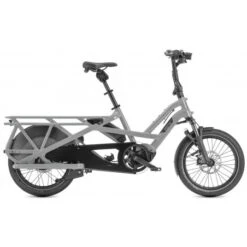 Vélo Cargo électrique Longtail TERN GSD S10 Rhino Grey LX